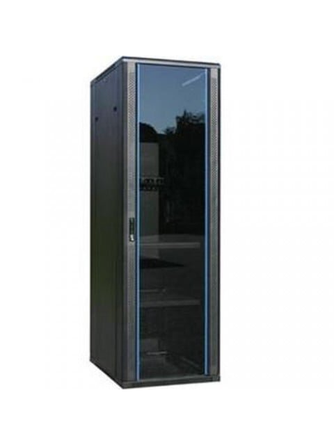 Komutacinė spinta 19'' pastatoma 42U 600x600x2055 (nesurinkta, juoda)