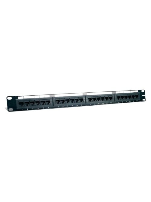 Komutacinė panelė 19" 1U UTP Cat6 LK-5005-Cat6 (24 prievadai, su kabelių laikikliu, 483x44x95 mm) Komutacinė panelė 19" 1U UTP Cat6 LK-5005-Cat6 (24 prievadai, su kabelių laikikliu, 483x44x95 mm)