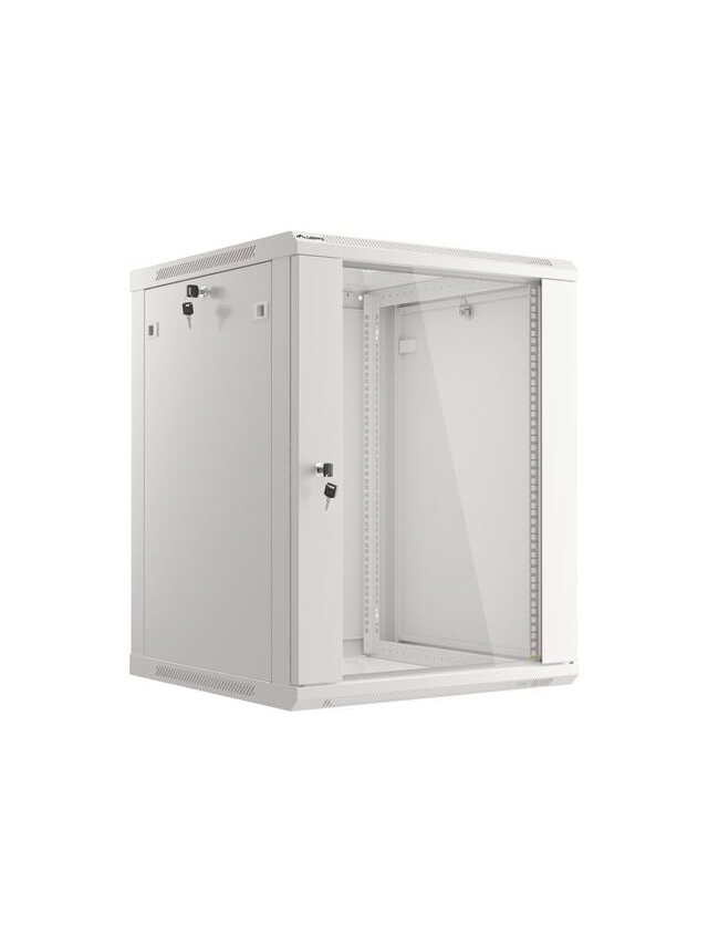 Komutacinė pakabinama spinta 19" 15U 600x450x769 (balta)