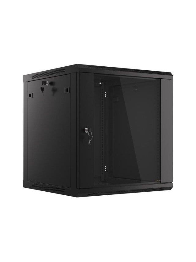 Komutacinė spinta 19'' pakabinama 12U 600x450x635 (nesurinkta, juoda) Komutacinė spinta 19'' pakabinama 12U 600x450x635 (nesurinkta, juoda)