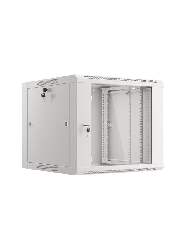Komutacinė spinta 19'' pakabinama 12U 600x450x635 (surinkta)