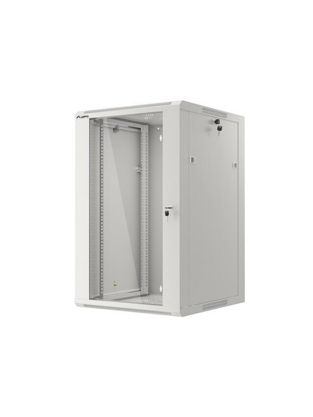 Komutacinė spinta 19'' pakabinama 18U 600x450x901 (RAL7035, nesurinkta) Komutacinė spinta 19'' pakabinama 18U 600x450x901 (RAL7035, nesurinkta)