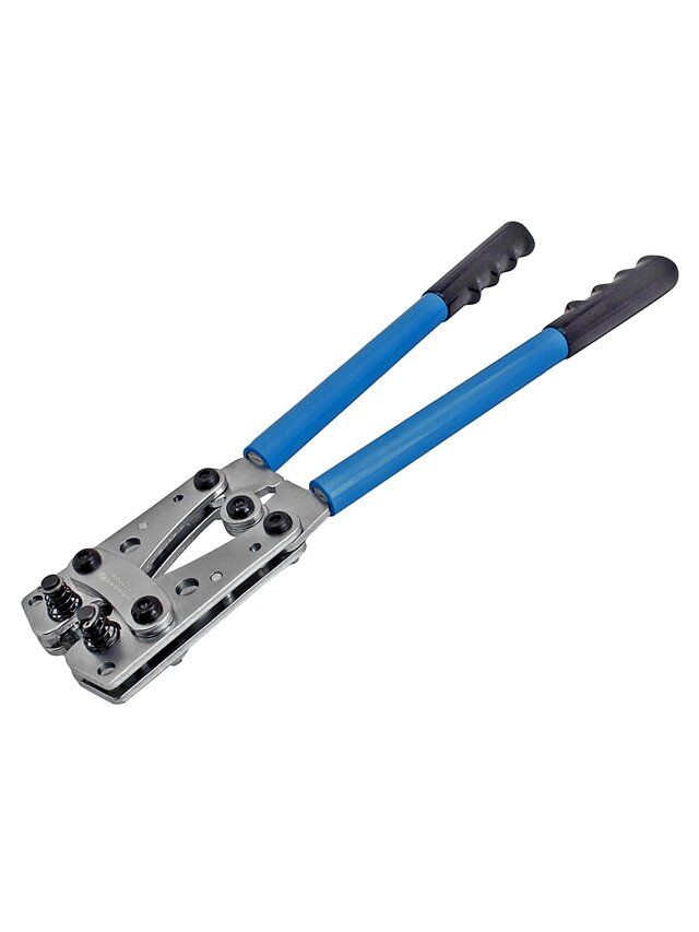 Kontaktų presavimo replės HOGERT HT1P206 (6-50mm²)