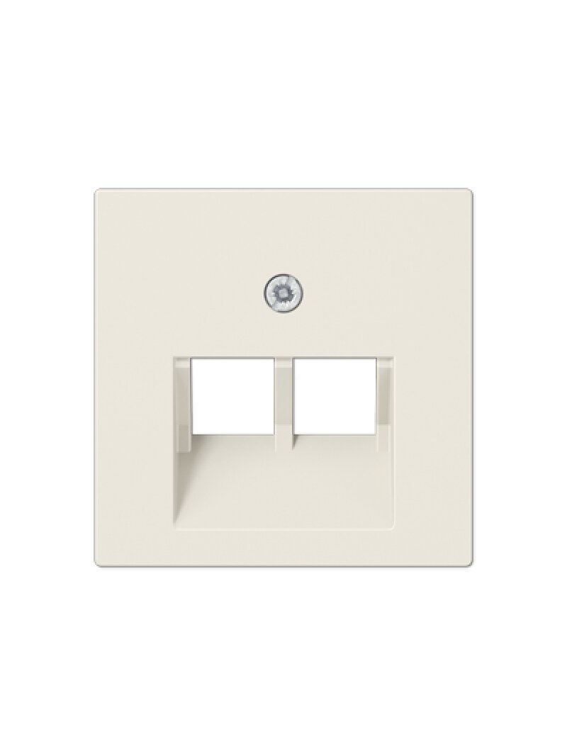 Kompiuterinio lizdo apdaila JUNG A569-2BFPLUA (dramblio kaulo spalva, 2xRJ45) Kompiuterinio lizdo apdaila JUNG A569-2BFPLUA (dramblio kaulo spalva, 2xRJ45)
