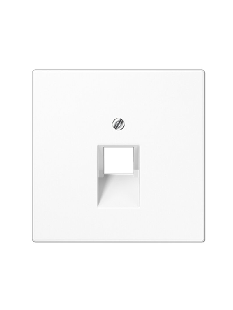 Kompiuterinio lizdo apdaila JUNG LS969-1UAWW (balta, 1xRJ45) Kompiuterinio lizdo apdaila JUNG LS969-1UAWW (balta, 1xRJ45)