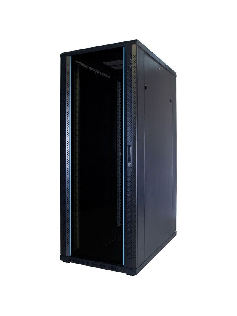 Komutacinė spinta 19'' pastatoma 42U 800x1000x2050 (nesurinkta, juoda) Komutacinė spinta 19'' pastatoma 42U 800x1000x2050 (nesurinkta, juoda)