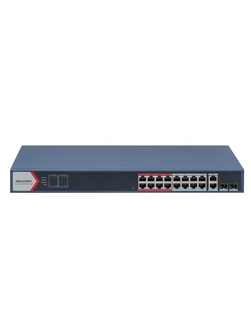 Komutatorius 18 prievadų Hikvision DS-3E1318P-EI(B) (valdomas) Komutatorius 18 prievadų Hikvision DS-3E1318P-EI(B) (valdomas)