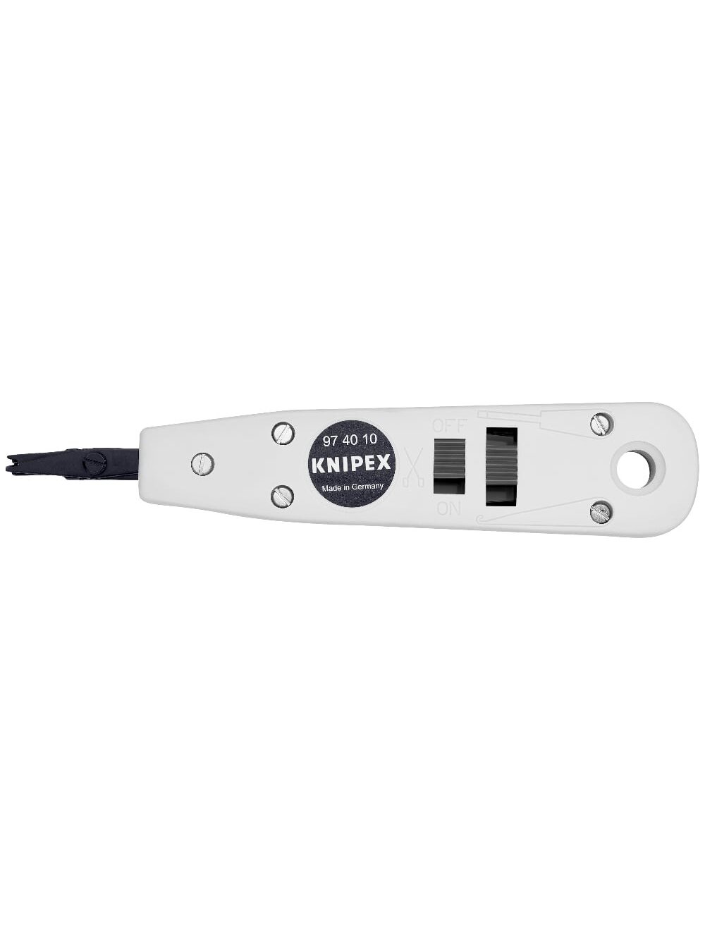 Krosavimo peilis tinklo kabeliams Knipex 97 40 10 (0.4–0.8mm)