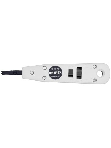 Krosavimo peilis tinklo kabeliams Knipex 97 40 10 (0.4–0.8mm)