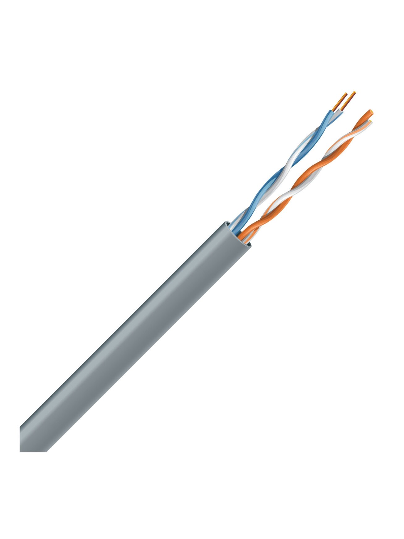 LAN tinklo kabelis ECG FTP 6 (vidaus, ekranuotas, PVC/LSZH, 305m, 23AWG/0,56mm, B2ca(s1,d1,a1)) LAN tinklo kabelis ECG FTP 6 (vidaus, ekranuotas, PVC/LSZH, 305m, 23AWG/0,56mm, B2ca(s1,d1,a1))