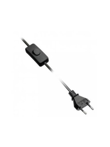 Laidinis jungiklis GTV LD-KABE2M-00 (2m, juodas)