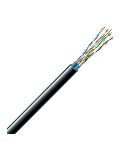 LAN tinklo kabelis ECG FTP 6 (lauko, PE, Fca, 305m, 23 AWG/0.56mm)
