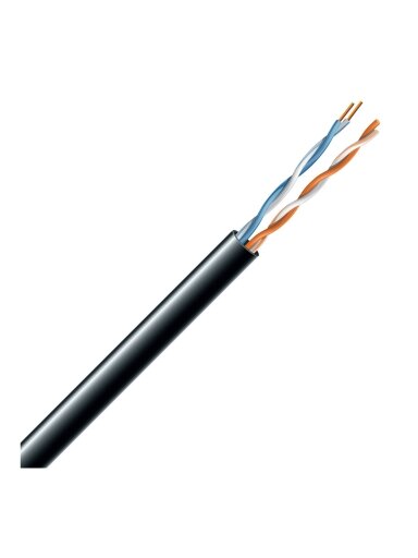 LAN tinklo kabelis ECG UTP 6 (lauko, PE, Fca, 305m, 23 AWG/0.54mm)