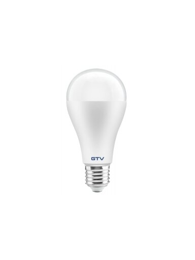 LED lemputė matinis burbulas GTV LD-PC4A65-20W (20 W, E27, 3000 K, 2400 lm)