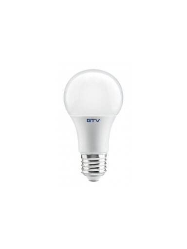 LED lemputė matinis burbulas GTV LD-PN2A60-8W (8 W, E27, 4000 K, 640 lm)