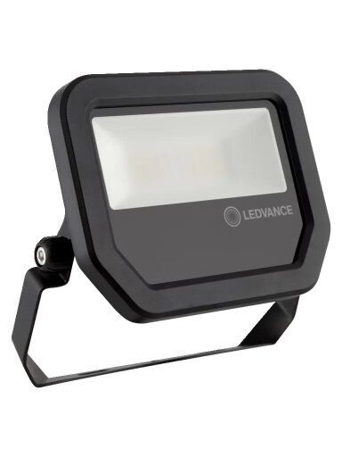 LED prožektorius (juodas, 20w, 3000K, IP65, 2400lm) Ledvance 4058075420991