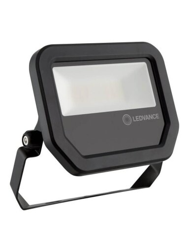 LED prožektorius (juodas, 20w, 4000K, IP65, 2400lm) Ledvance 4058075421035