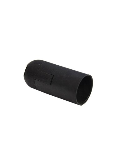 Lempos lizdas E14 plastikinis Pawbol D.3004B (juodas)