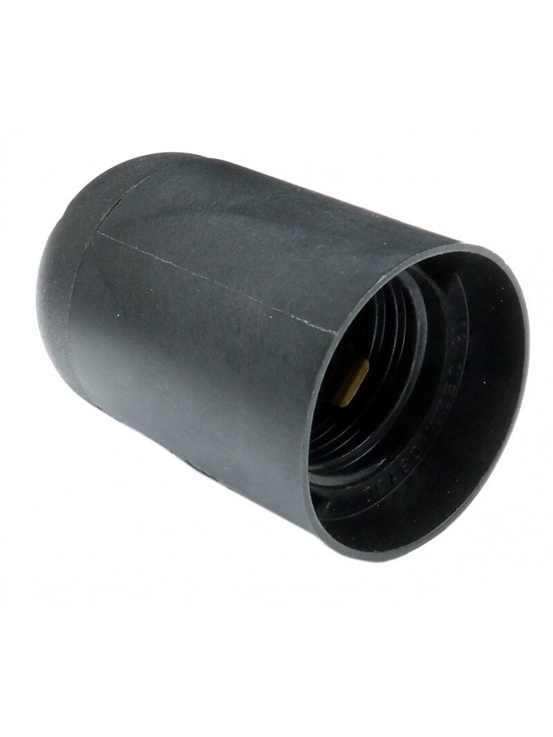 Lempos lizdas E27 plastikinis Pawbol D.3005 (juoda)