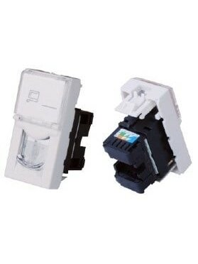 Lizdas RJ45 UTP keystone tipo montuojamas į apdaila Cat 5e 45x22,5mm