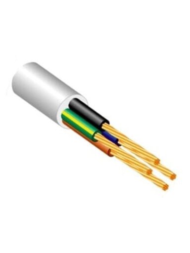 Lietkabelis OMY kabelis BVV-F 5x6mm2 (1m., 100m)