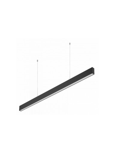 LIVIA LED šviestuvas GTV LD-LIV40WNB-10 (juodas, 40W, 3600lm, IP20, 4000K, 1.2m)