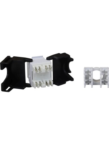 Lizdas EXCEL 100-211 RJ45 (Cat6, UTP, keystone, IDC 180° į lizdą)