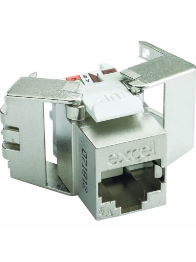 Lizdas RJ45 Excel 100-181 (Cat6A FTP, keystone)