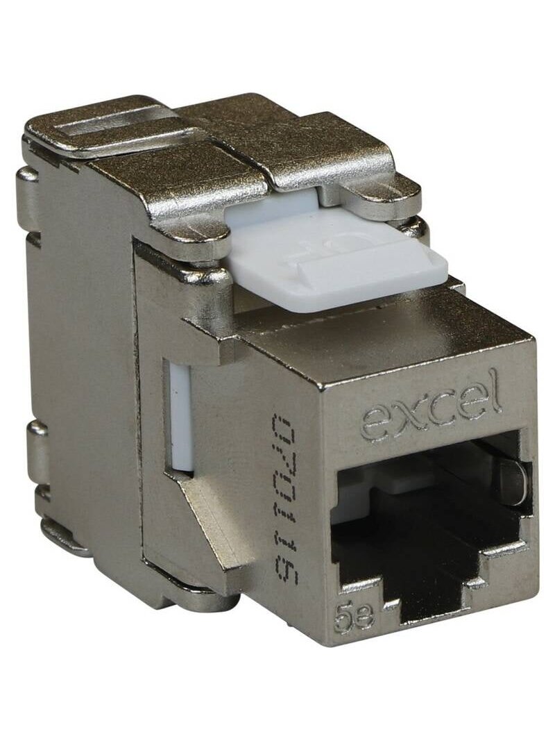 Lizdas RJ45 Excel 100-906 (Cat5e FTP, keystone) Lizdas RJ45 Excel 100-906 (Cat5e FTP, keystone)