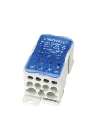 LK gnybtas 500A (In: 4x15 5x0.8 - 8x24x1, Out: 2x6-50mm² 5x2.5-25mm² 4x2.5-16mm²) LK gnybtas 500A (In: 4x15 5x0.8 - 8x24x1, Out: 2x6-50mm² 5x2.5-25mm² 4x2.5-16mm²)