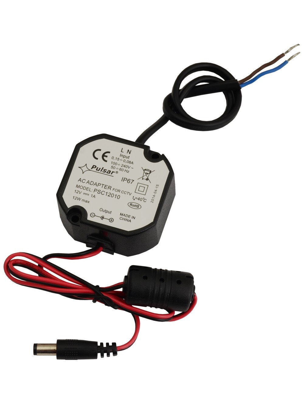 Maitinimo blokas Pulsar PSC12010 (1A/12V) Maitinimo blokas Pulsar PSC12010 (1A/12V)