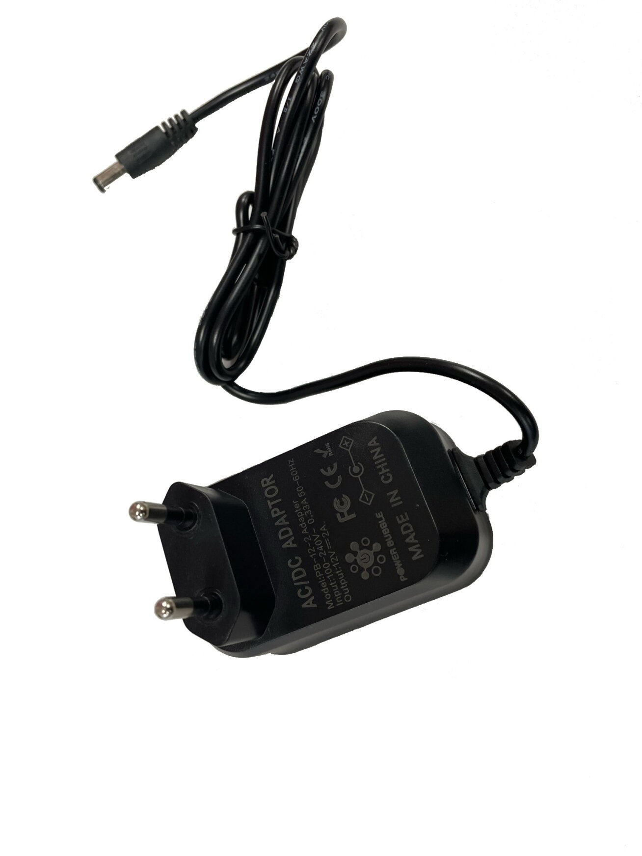 Maitinimo blokas Power Bubble PB-12-2 (2A/12V, 24W) Maitinimo blokas Power Bubble PB-12-2 (2A/12V, 24W)