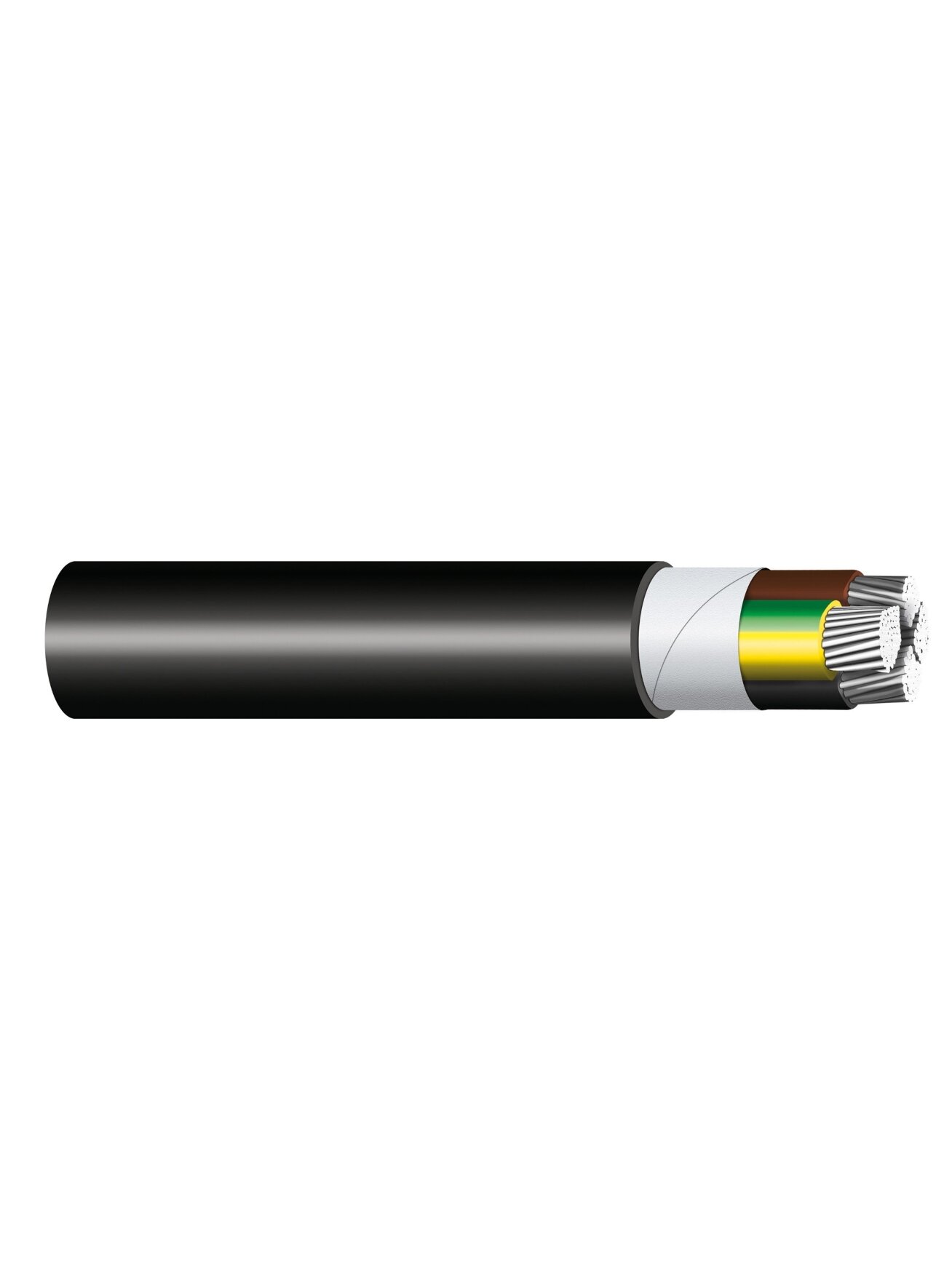 Maitinimo kabelis AXMK 4x240 (Aliuminis, XLPE, 0.6/1kV)
