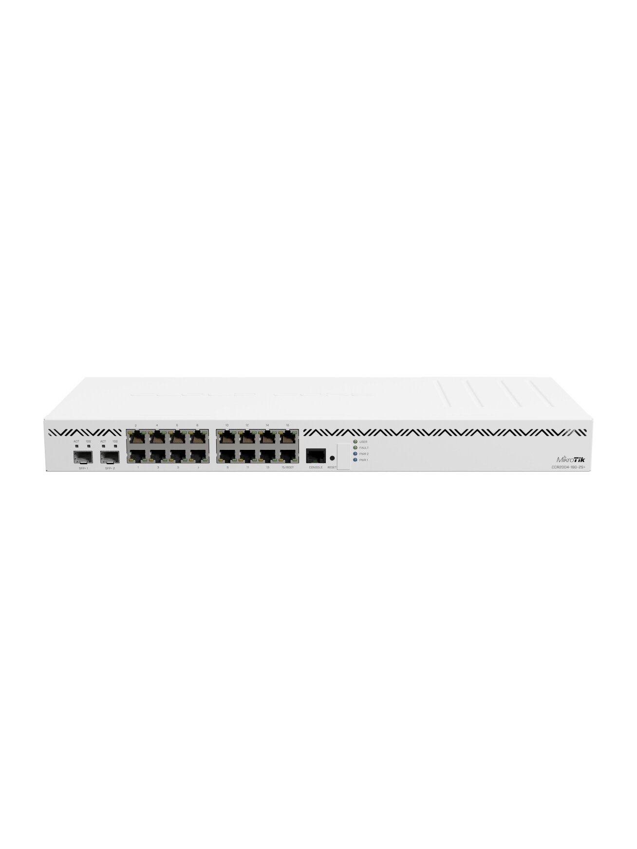 Maršrutizatorius 18 prievadų Mikrotik CCR2004-16G-2S+