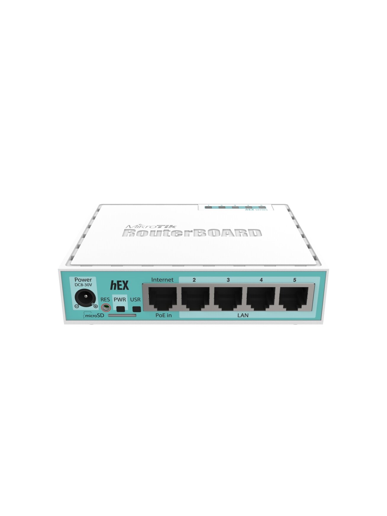 Maršrutizatorius 5 prievadų MikroTik RB750Gr3 hEX Maršrutizatorius 5 prievadų MikroTik RB750Gr3 hEX