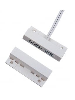 Magnetiniai kontaktai Sentek BS-2021WH (lipnūs, 33x13mm)
