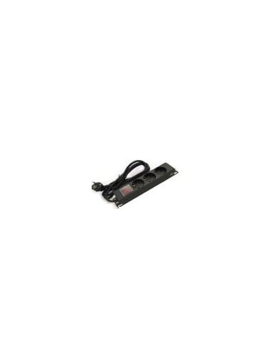 Maitinimo panelė LK-BL-G10G03S 10'' (3xSchuko, su jungikliu, 1.8m, 3x1.5mm²)