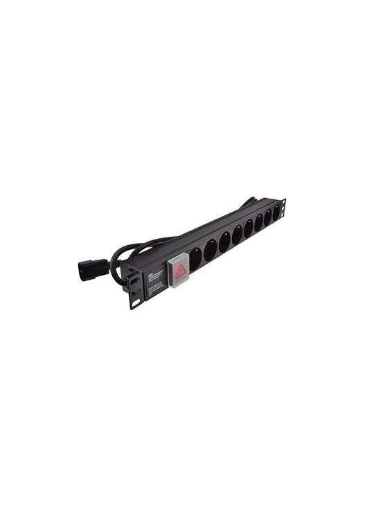Maitinimo panelė 19'' 8X220V su jungikliu