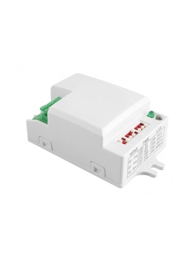 Mikrobanginis judesio jutiklis GTV AE-SRC812-MIN (500W, 360°, baltas, IP20)