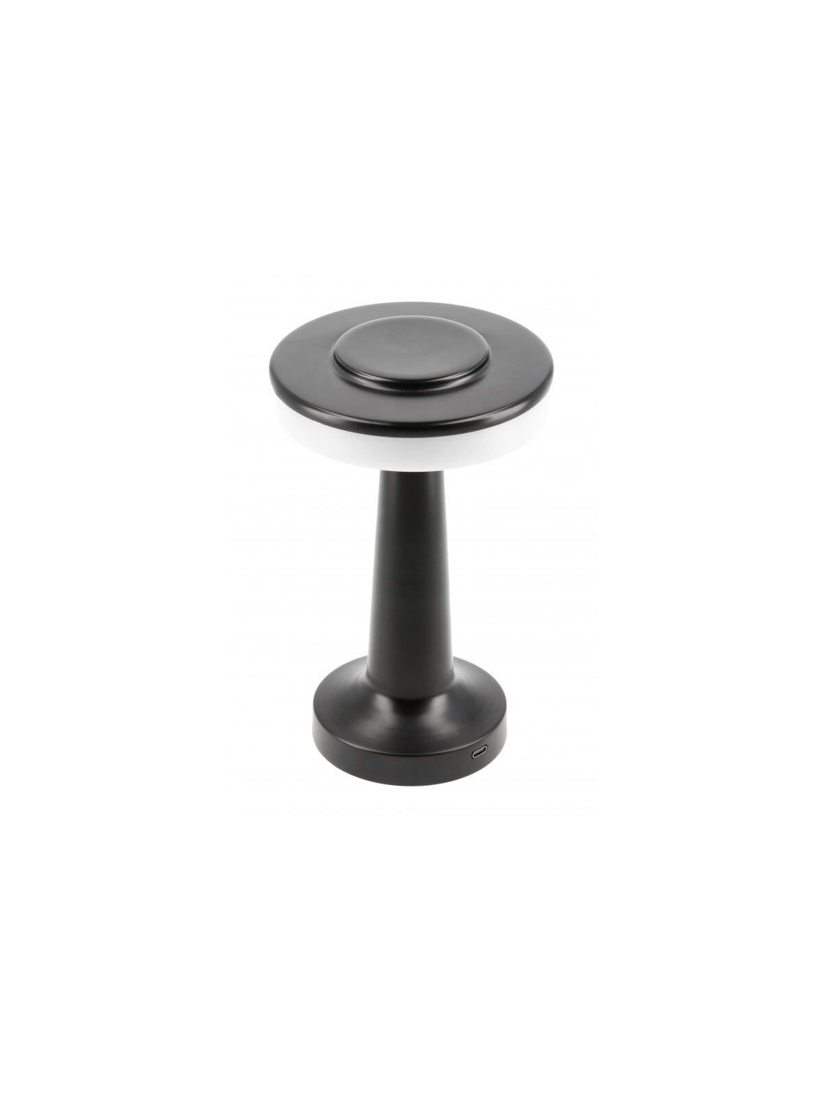 MONUM stalinis šviestuvas (juodas, 3 W, 200 lm, 3000 K, baterija 1800 mAh, USB-C) GTV LB-MON3W-10-DEC