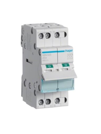 Modulinis jungiklis Hager SBN325 (2 mod, 25A, 3P)