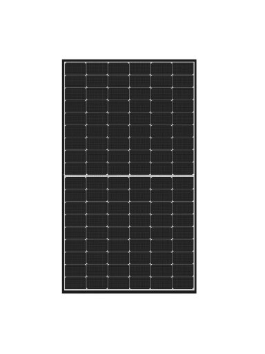 Monokristalinis fotovoltinis saulės modulis Jinko Tiger Neo JKM480N-60HL4-V (juodas dvipusis 480w)