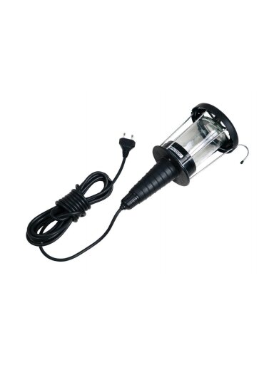 Nešiojamas šviestuvas su laidu GTV OS-KAG508-10 (E27, 60W, 5m)