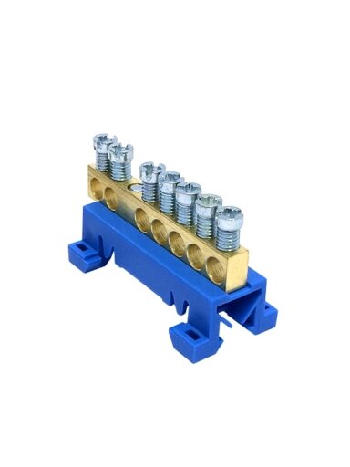 Nulinis gnybtas N7 Cu 7x16 mm2 Morek MAD0007N15 (mėlynas)
