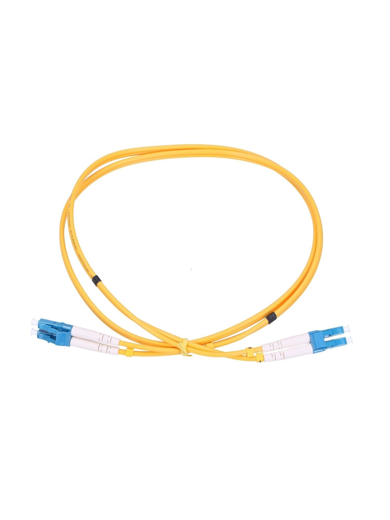 Optinis laidas LC/UPC–LC/UPC SM duplex (G652D, 3 mm, 0.5 m)