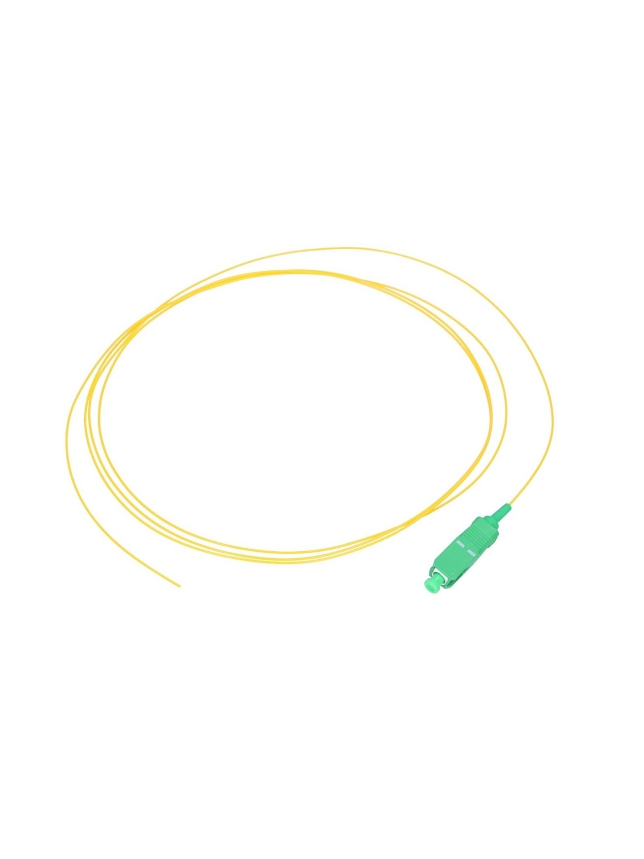 Optinis pigteilas SC/APC SM G652D (0.9mm, 2m)