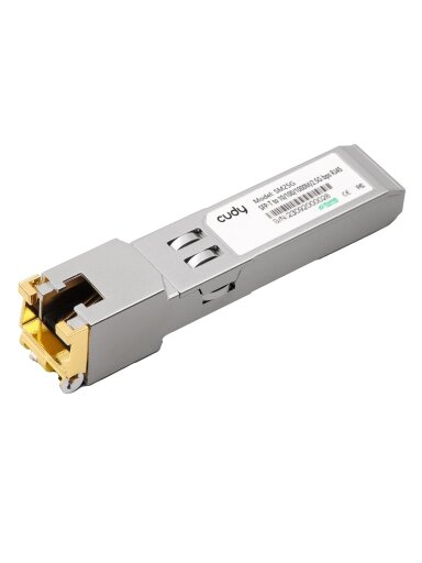 Optinis integruojamas keitiklis Cudy SFP++ SM25G (SFP+ lizdas į 2.5GbE RJ45)
