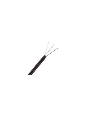 Optinis kabelis vienmodis 2 skaidulų FTTH-DROP-2 G657.A2 (3mm, 9/125, Dca, LSOH, 500m)