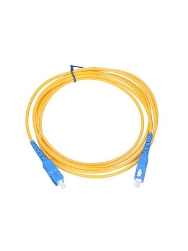 Optinis laidas SC/UPC–SC/UPC SM (3m, simplex, OS1/OS2, G657A1, 9/125µm, LSZH)