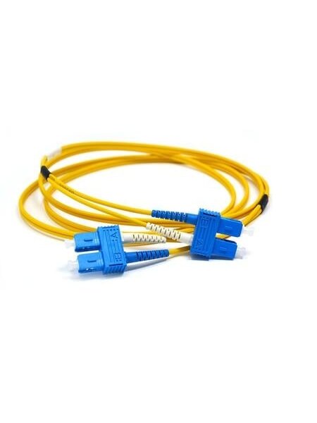 Optinis jungiamasis laidas SC/UPC-SC/UPC SM Duplex 10 m Optinis jungiamasis laidas SC/UPC-SC/UPC SM Duplex 10 m
